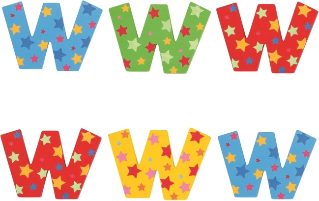 Sternchenbuchstabe Bigjigs Toys W