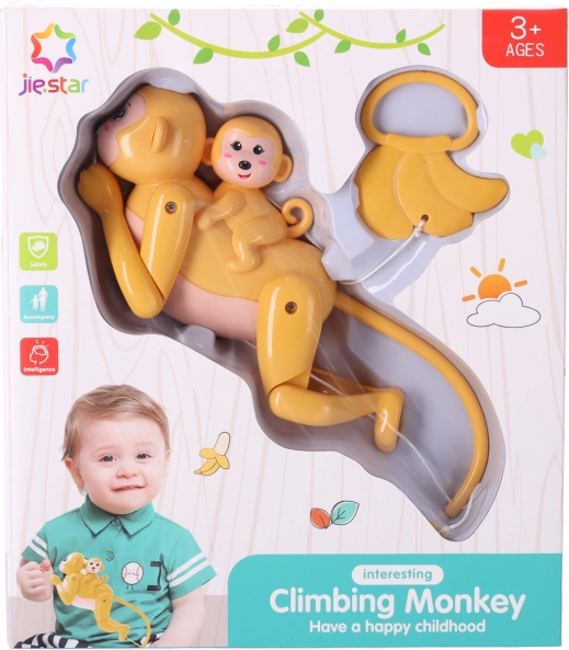 Magnetic monkey toy