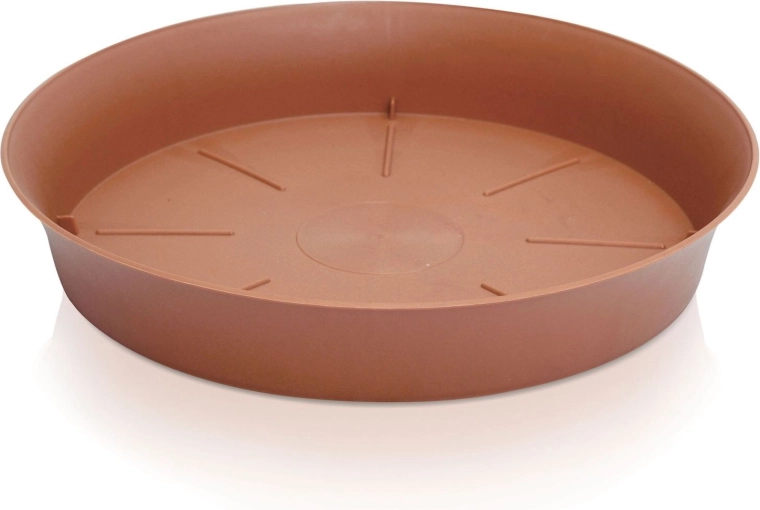 Sous-coupe en plastique pour pot de fleurs 22,2 cm terracotta