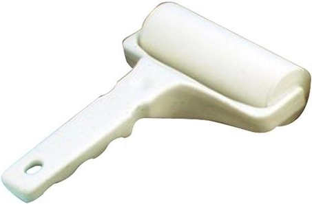 Einhand-Glätter-Teigroller 12 cm aus Kunststoff