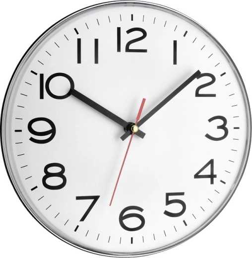 TFA Analog Wall Clock with Classic Design