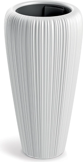 Orobo white planter 39.5 cm