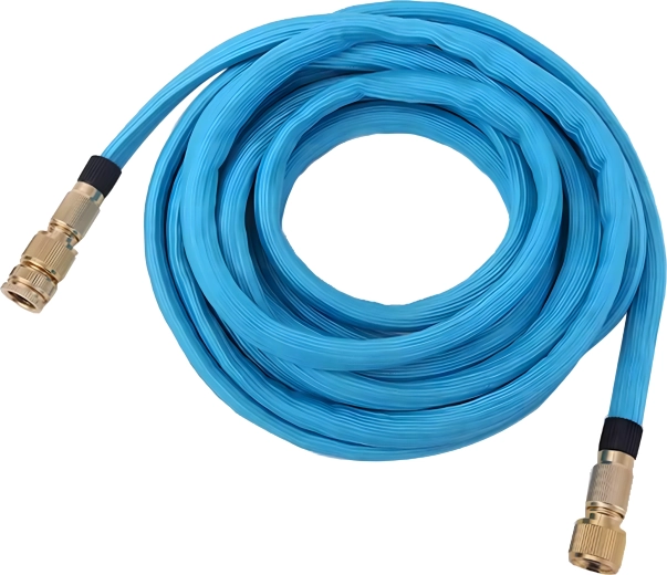 Expandable Garden Hose 3.4–7.5 m with Brass Quick Connectors 1/2" and 3/4"