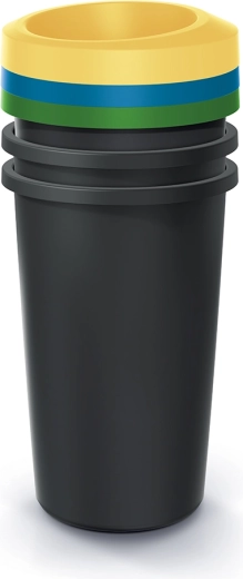 Set aus Abfallbehältern Compacta R Drop 3×25 l
