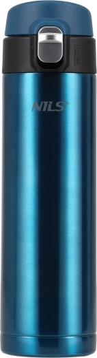 Nils Camp Thermosflasche NCB28 blau 500 ml