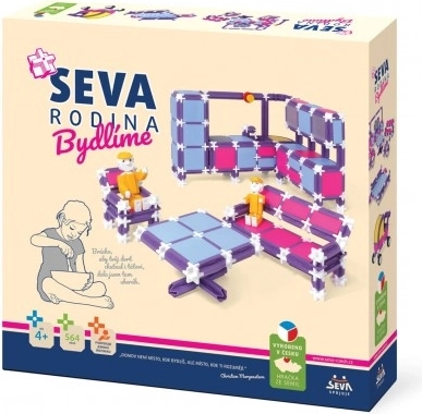 Seva Family – Home, construction set for kids (564 pieces)
