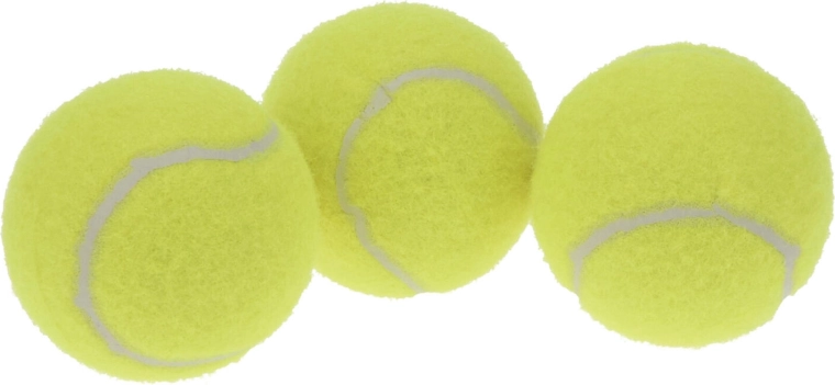 Hondenspeeltje tennisbal 6 cm, mix van kleuren (3 stuks)