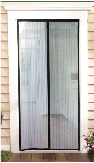 Magnetic insect screen for doors 210 × 100 cm