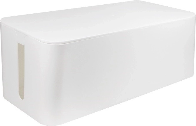 Organiseur de câbles LogiLink Cable Box blanc - 1 pièce