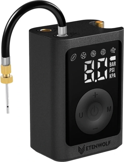 Etenwolf P300 Plus Electric Ball Pump, Black