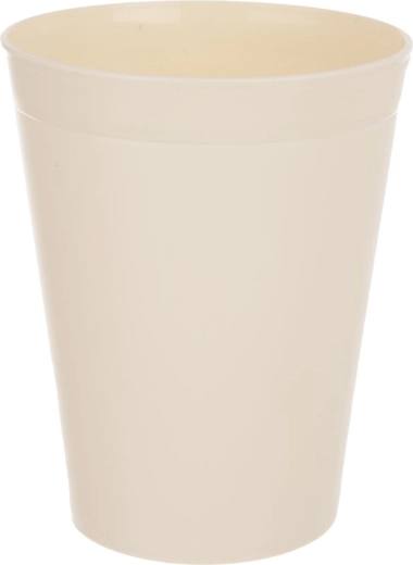 Plastic tumbler Sandy 0.3 l, cream