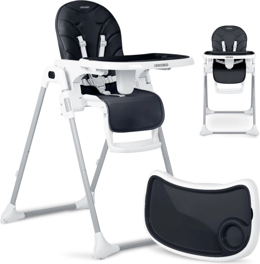 Chaise haute RICOKIDS Tulo noire