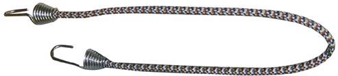 Elastic tie-down rope 1.2 m with metal hooks – Czech-made