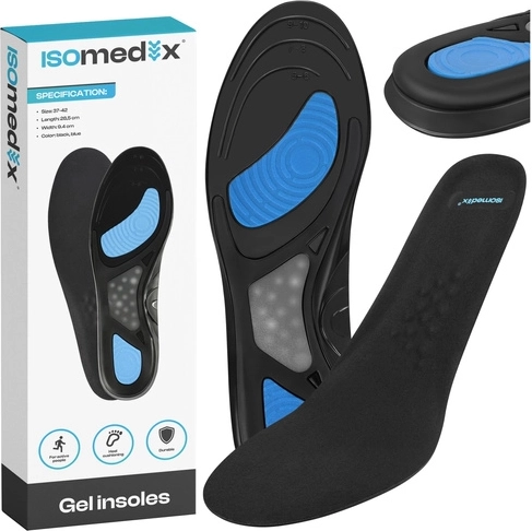 Gel-Dämpfungseinlagen für Schuhe Isomedix 37–42