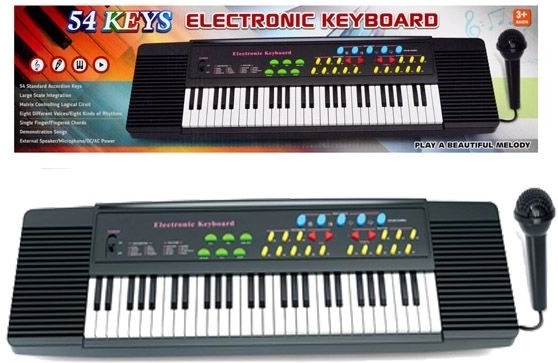 Kinderorgel (keyboard) met microfoon 50 cm - 1 stuk