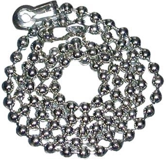 Chain for bathtub plug 50 cm nickel