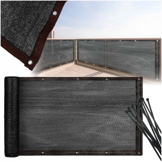 Balcony Screen LUARO 105x500 cm UV