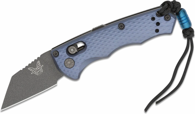 Benchmade Partial Immunity Pocket Knife Crater Blue 5 cm