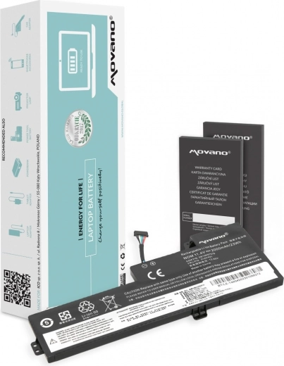 Batterij voor Lenovo ThinkPad T470, T480, A475 en A485 Movano 2000 mAh (23 Wh)