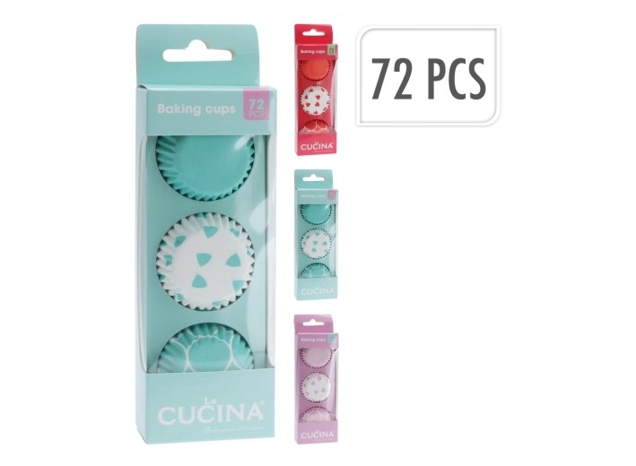 Lot de 100 moules en papier pour cuisson 10,5 cm