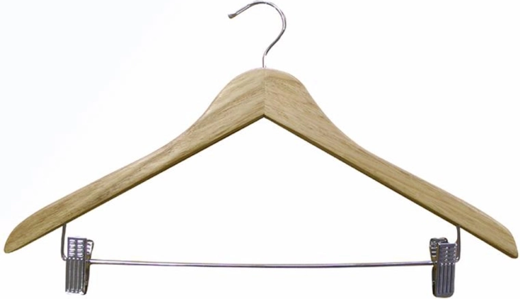 Cintre en bois pour robes et pantalons TORO