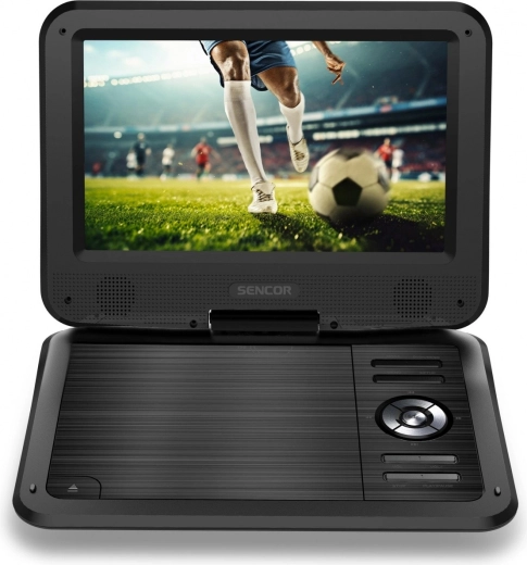 Lecteur DVD portable Sencor avec écran LCD pivotant 10"