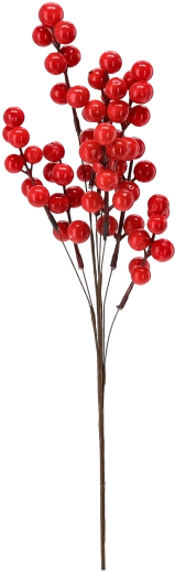 Dekorative Zweiglein mit Vogelbeeren 50 cm