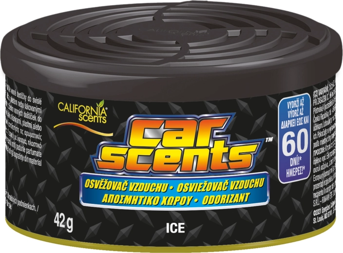 California Scents Ice – parfum de voiture en boîte