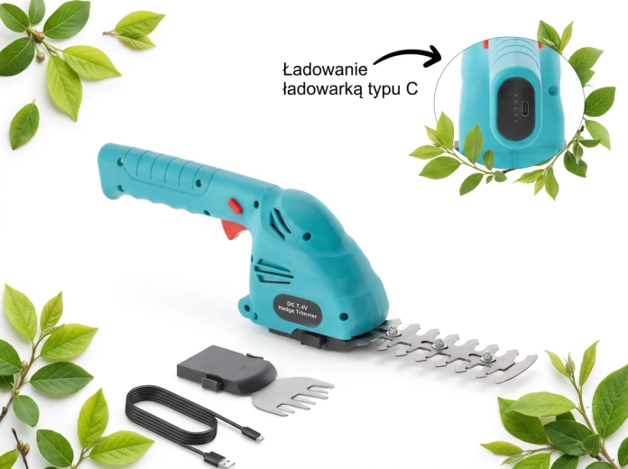 Cordless 2-in-1 Garden Shears 7.4 V