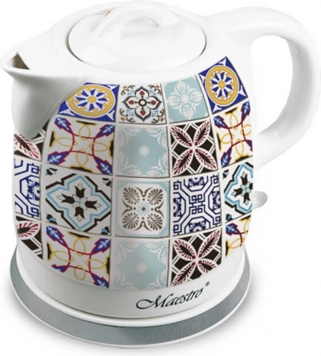 Bouilloire électrique en céramique 1,5 l 1200 W MAESTRO PORTO