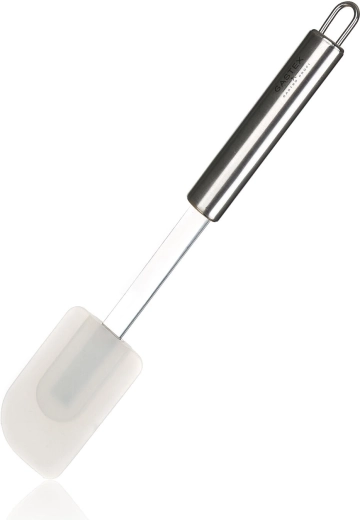 Spatel AZORA 24 × 5 cm roestvrij staal met siliconen
