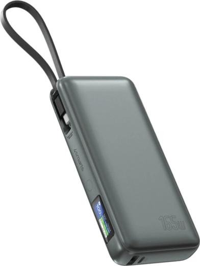 Powerbank Enterprise 20000 mAh 165 W met geïntegreerde USB‑C-kabel en LCD
