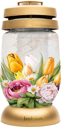 Cemetery Lantern Spring 22 cm, burn time 36 h