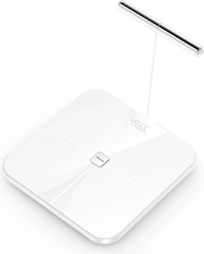 AWEI SS1 balance personnelle intelligente avec Bluetooth 5.0 et analyse corporelle – blanche