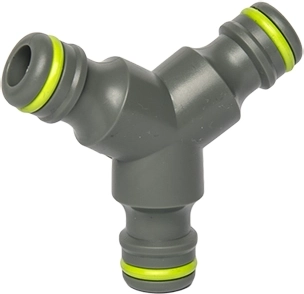 Pièce intermédiaire en T pour tuyaux d’arrosage 3/4" BRADAS