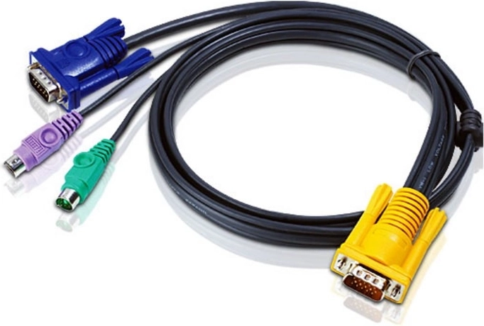 PS/2 KVM Cable 3-in-1 SPHD ATEN
