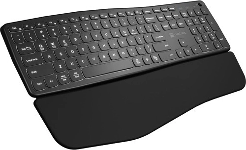 NATEC Porifera wireless ergonomic keyboard with Bluetooth and 2.4 GHz