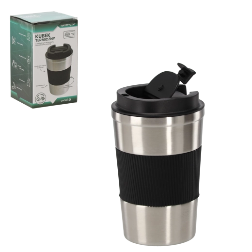 Mug isotherme 350 ml avec manchon antidérapant