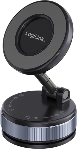 Magnetische telefoonhouder met zuignap en sterke N52H‑magneet