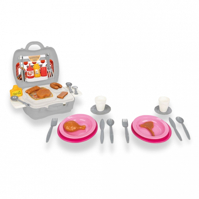 Cuisine pour enfants, barbecue dans une valise PILSAN