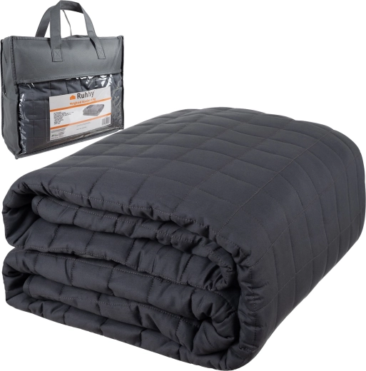 Verzwaarde deken Ruhhy 150 × 200 cm, 6 kg, grijs