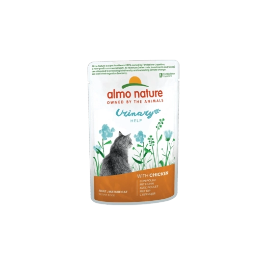Almo Nature Urinary Help chicken pouch for cats 70 g