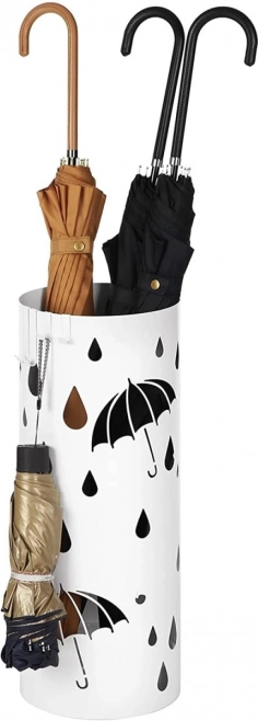 Porte-parapluies blanc moderne