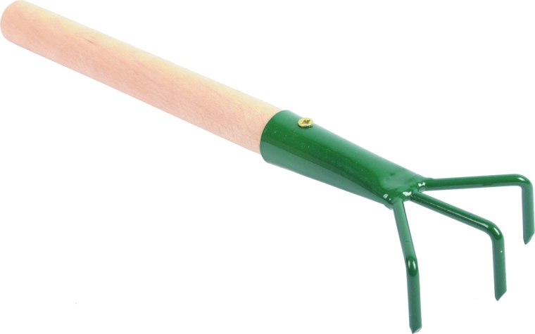 Tuingrip met 3 tanden met 25 cm steel