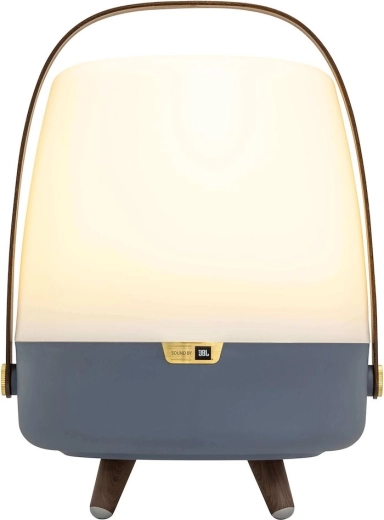 Kooduu Lite-Up Play draagbare lamp met JBL-speaker ocean blue - 1 stuk