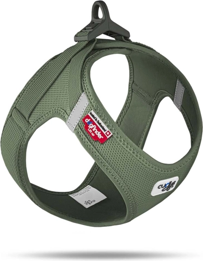 Air-Mesh Dog Harness with Buckle Moss XS