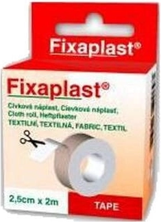 Fixaplast Textilpflaster auf Rolle 2,5 cm × 2 m