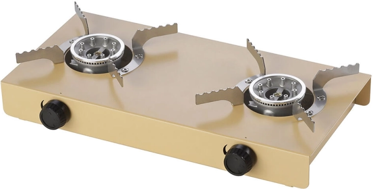 Gasherd mit zwei Brennern für Flüssiggas (PB) RIVET