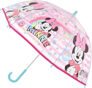 Transparent manual umbrella MINNIE