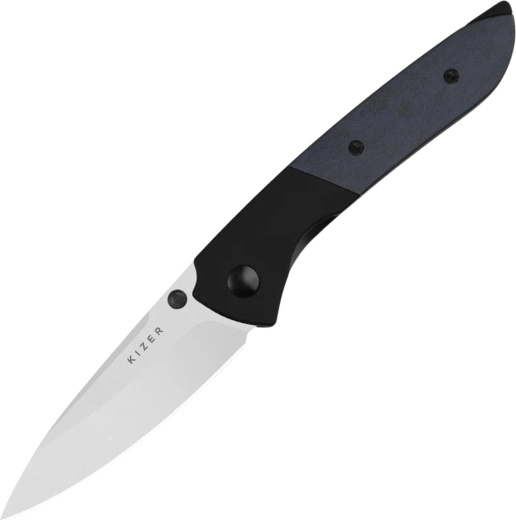 Kizer Spitfire 14C28N – aluminium en Richlite Blue Canyon